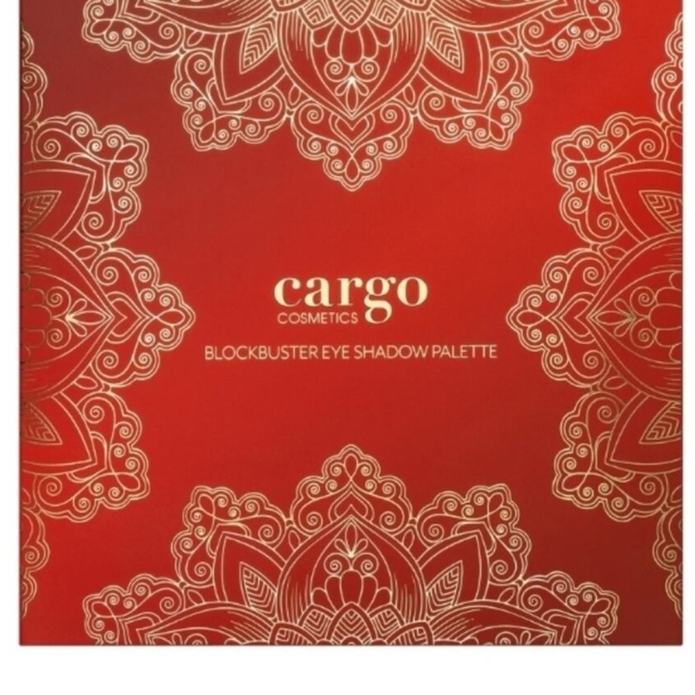 Cargo Blockbuster Eyeshadow Palette - Red and Gold